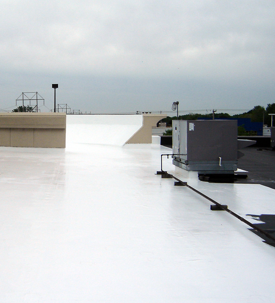 roof coating on a commercial building by centimark