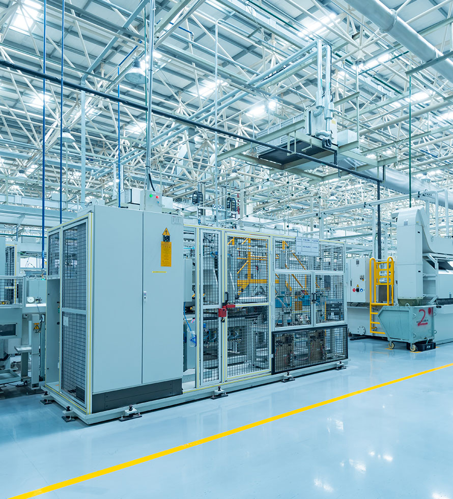 manufacturing facility interior