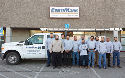 CentiMark's commercial roofing team in Santa Fe, NM
