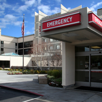 hospital emergency room entrance